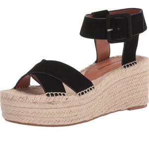 Lucky Brand Women's Audrinah Espadrille Wedge Sandal
Black size 10